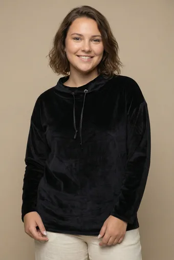 Černá mikina