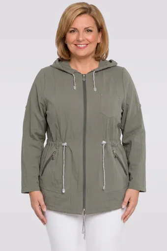 Tenká khaki bunda