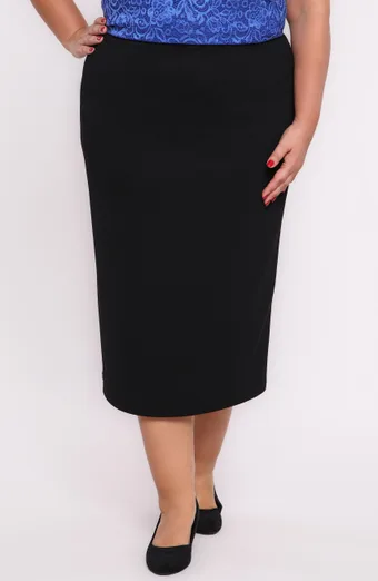 Elegantní dlouhá černá sukně