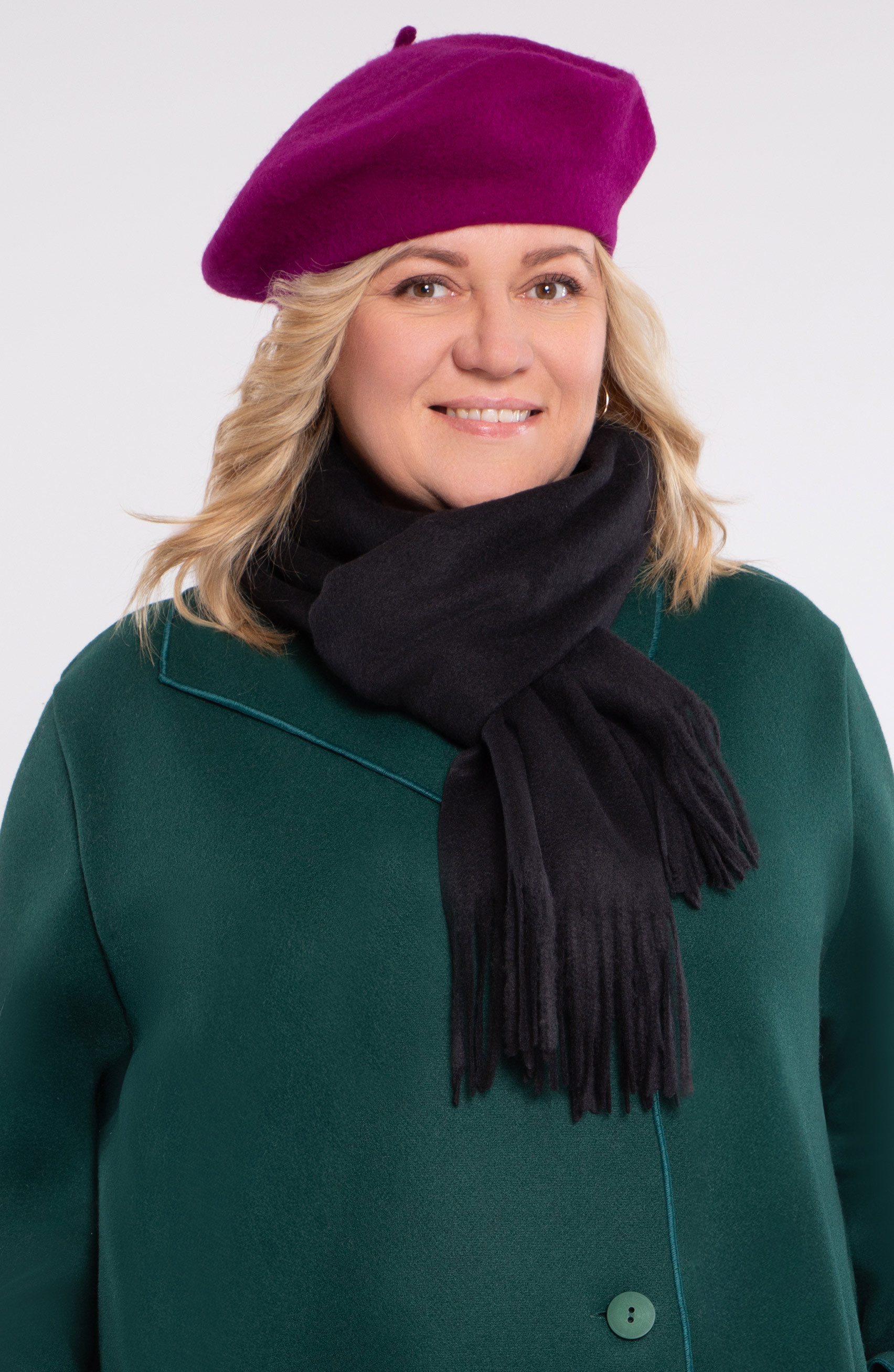 Fialový baret